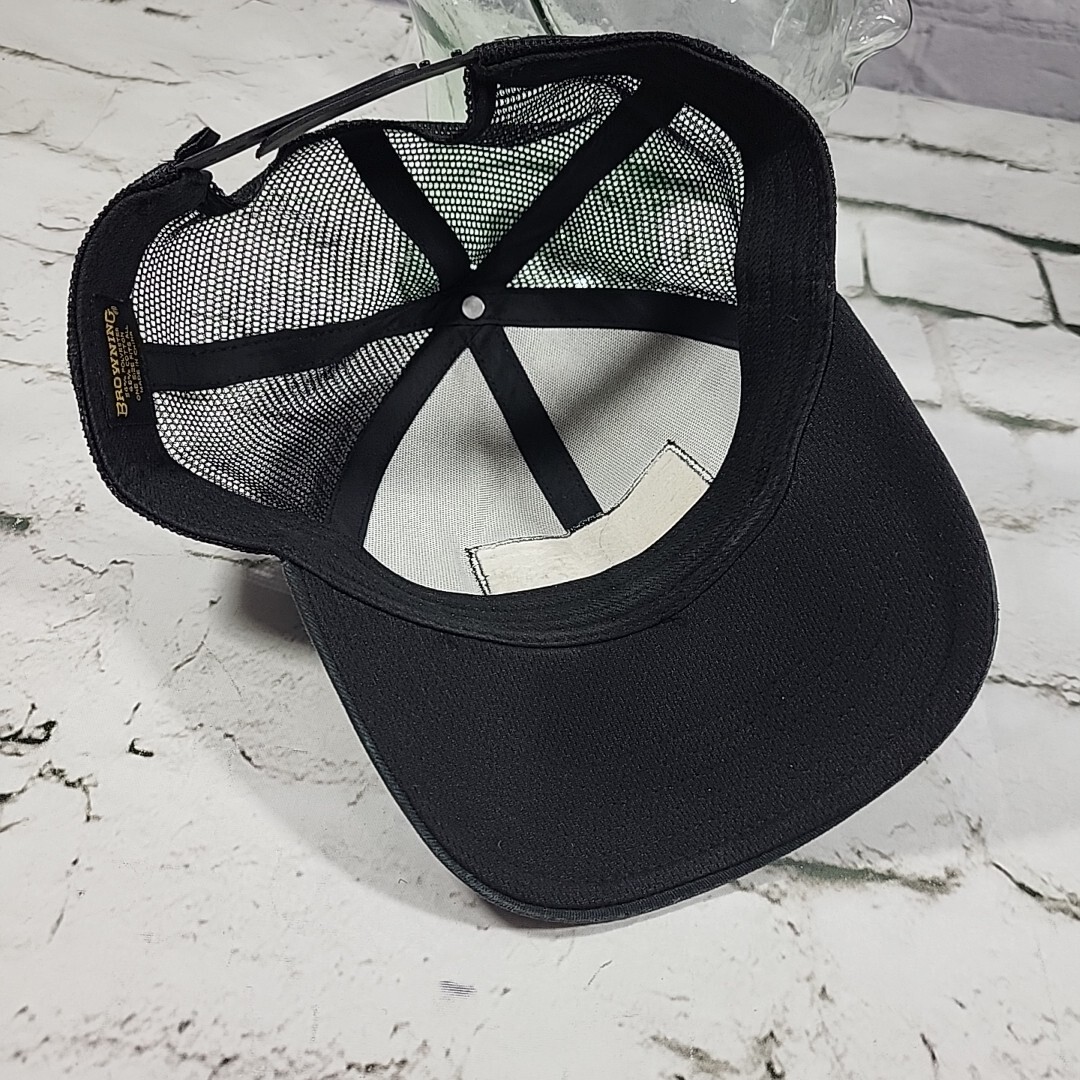 Browning Black Flag Patch Hat SnapBack Adjustable… - image 6