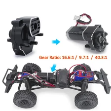 RCBATER Metal Transmission Gearbox High/Standard/Low Speed for RC 1/18 TRX4-M