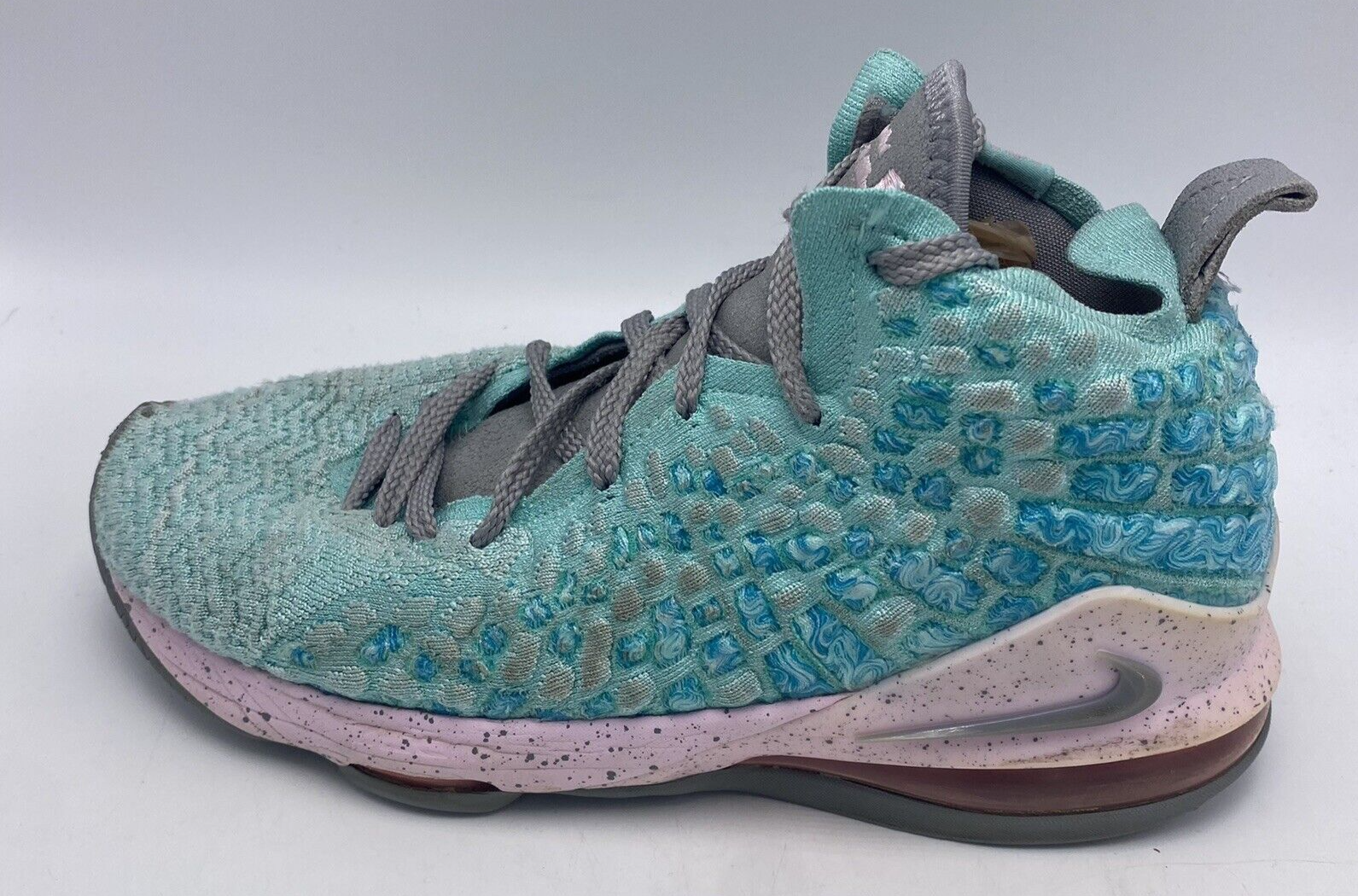 SAOLA Nike Sneakers Ragazzo 6.5 Y Lebron 17 BQ5594 444 Blu Scarpe da Basket