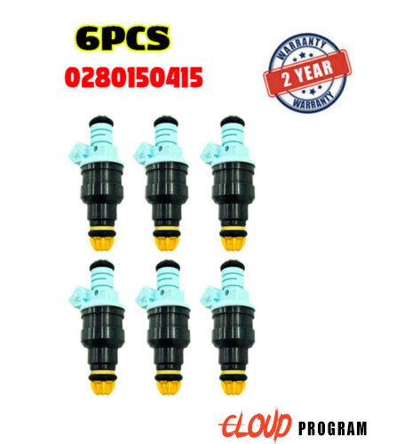6Pcs For BMW 323i 323is 325i 325is 525iT 2.5L M3 3.0L Fuel 