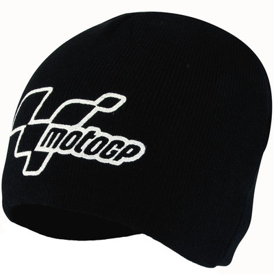 MotoGP BLACK Beanie Bike-It Biketek Thermo Motorrad Mütze