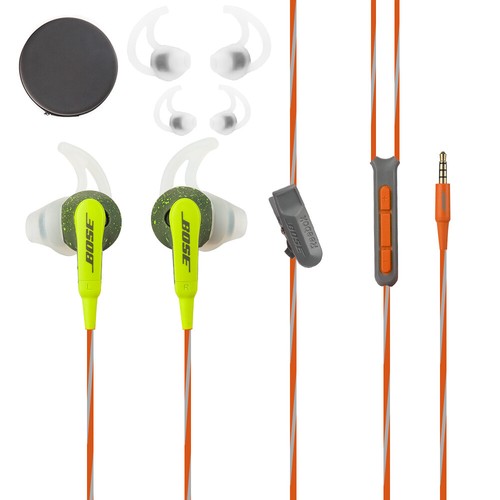Bose Soundsport In-Ear Headphones Wired For Apple ios Version - Green \u0026  Orange | eBay