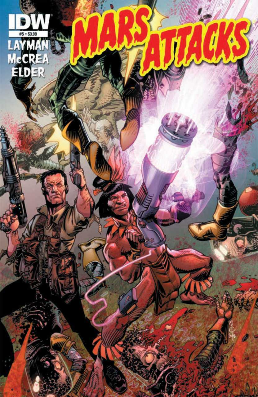 MARS ATTACKS (2012) #5 Back Issue