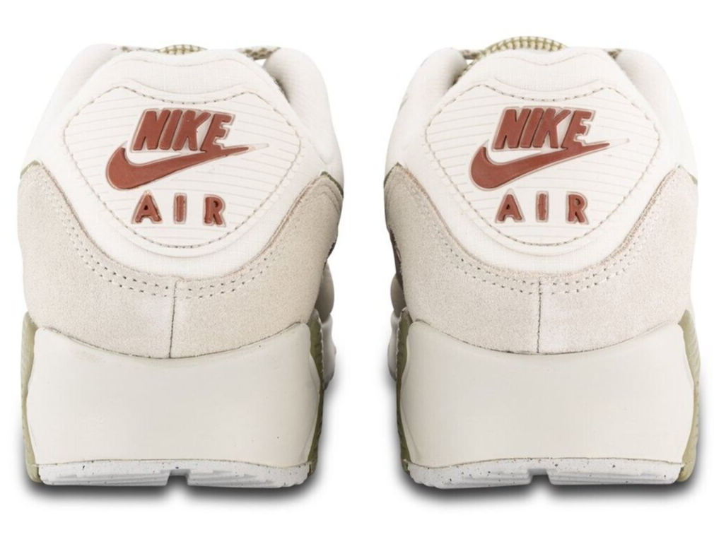 OFF WHITE X NIKE Nike Air Max 90 Sneakers Running Off Bianco Scarpe da Ginnastica Classiche Uomo 7.5US