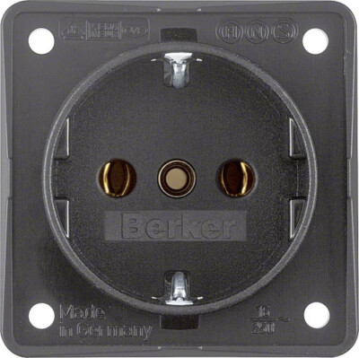 Steckdose Berker Integro Einbausteckdose anthrazit Wohnmobil Caravan Boot Camper