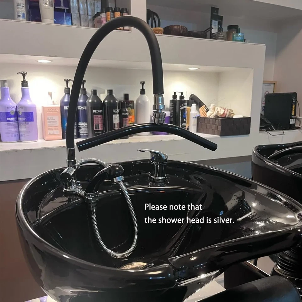 Head Spa Waterfall Shower Head for Shampoo Sink Water Spa&Salon Care Adjustable - Image 2 of 4