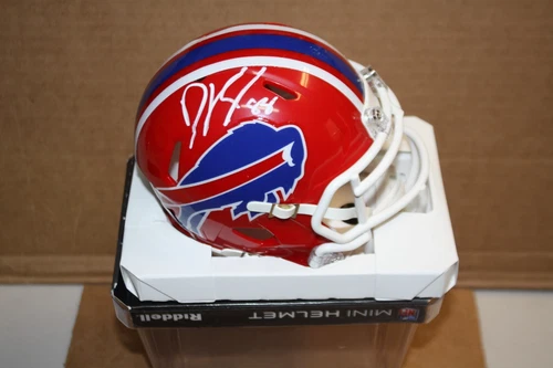 BUFFALO BILLS DAWSON KNOX #88 TE SIGNED RIDDELL TB Speed MINI HELMET Beckett