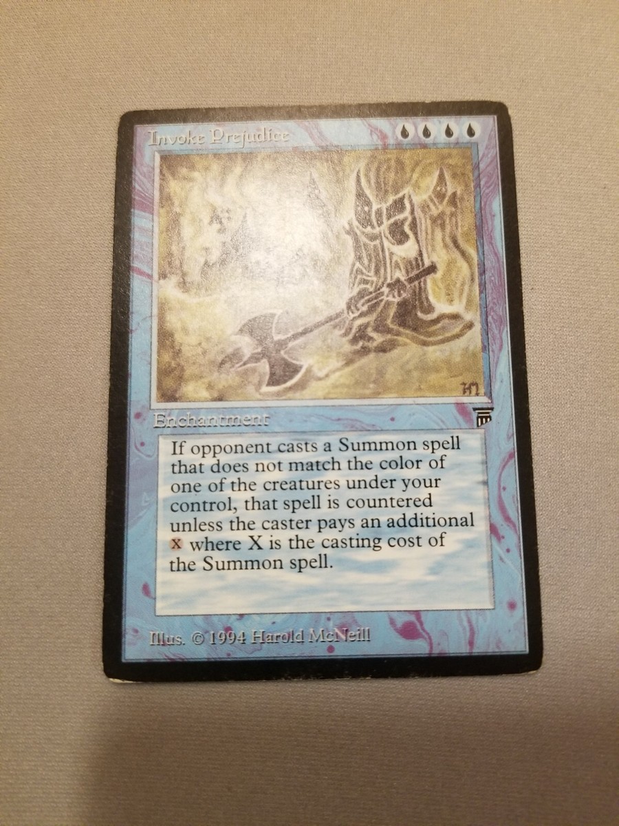 MTG Invoke Prejudice 英語版 Invoke Prejudice (LEG)
