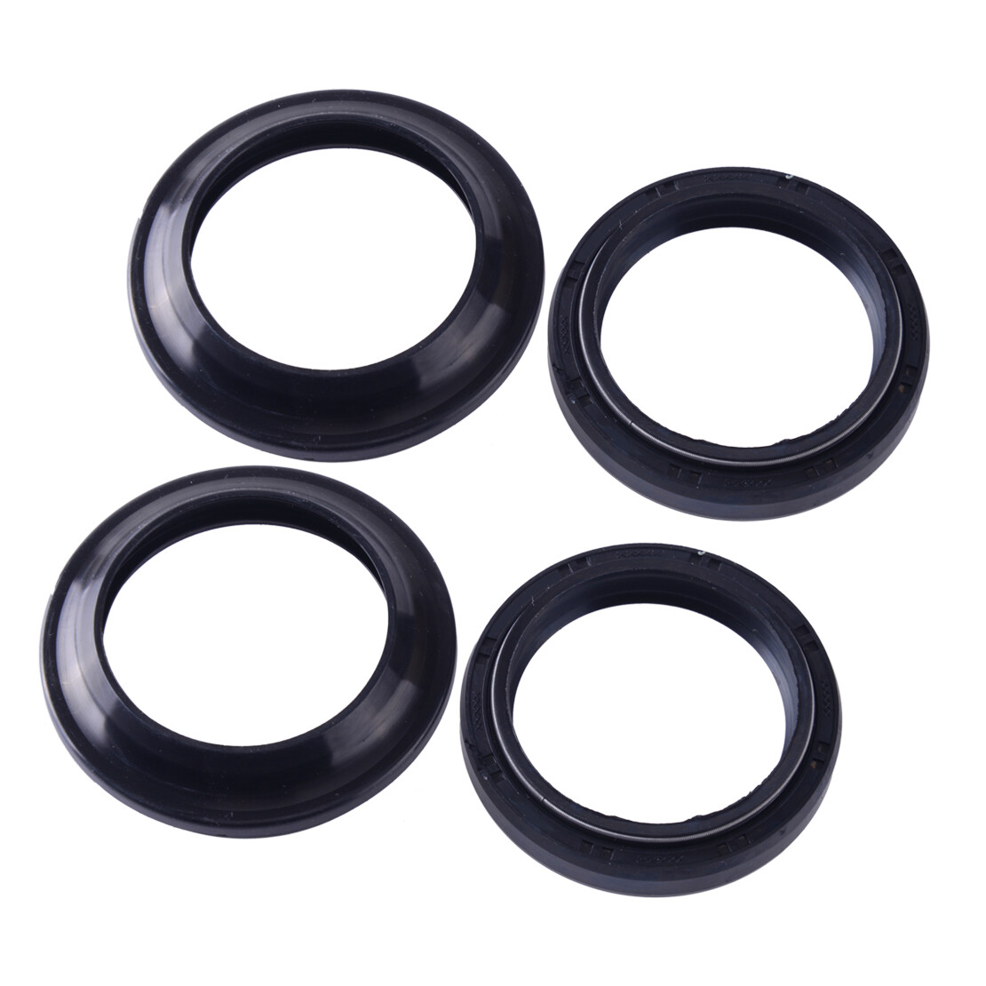 ロード&スター　No.1〜10 Front Fork Oil Dust Seals Kit Fit for Kawasaki EN500 EX650R