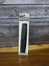 Vintage Unbreakable Comb American Sun Mark Company Black