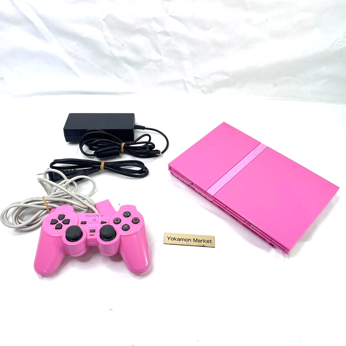 Sony PlayStation 2 PS2 Pink Console System SCPH-77000 Good Working