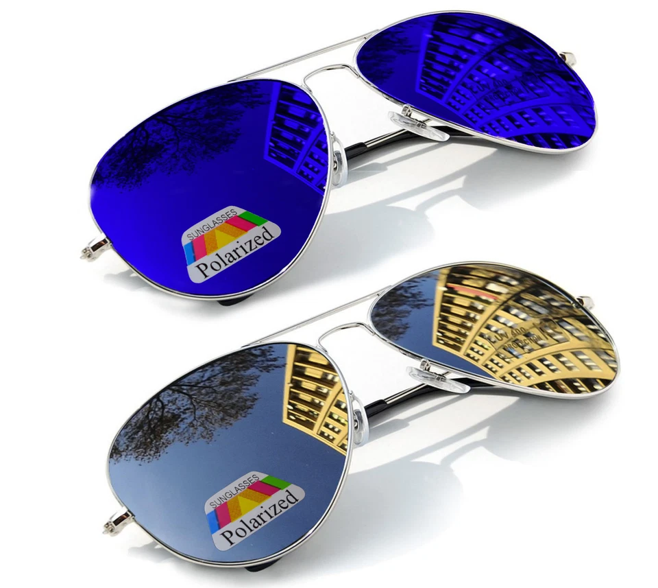 CHILDREN Polarised PILOT SUNGLASSES Mirrored KIDS BOYS GIRLS Glasses Toddler UV - Image 1 of 1