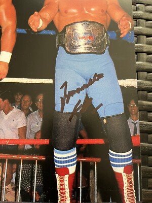 Dynamite Kid Signed 8x10 Photo COA Picture The British Bulldogs