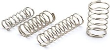 Compression springs, various sizes, length, diameter, zinc plated free postage