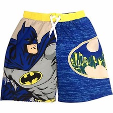 Batman Swim Trunks Shorts Boy Size 5/6