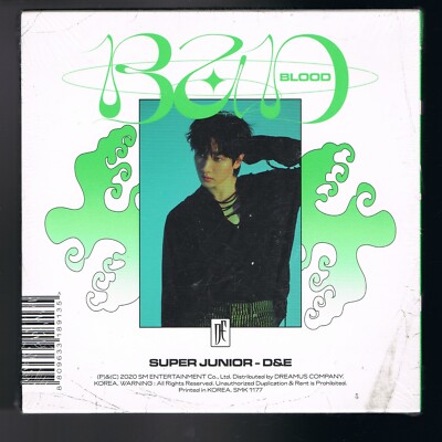   - SUPER JUNIOR D&E - BAD BLOOD - COLD BLOOD VER. K-POP 2020 - NEU NEW NEU -  
