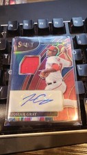 2022 Select Baseball Josiah Gray RPA Tri-Color Prizm /99 #RJA-JG