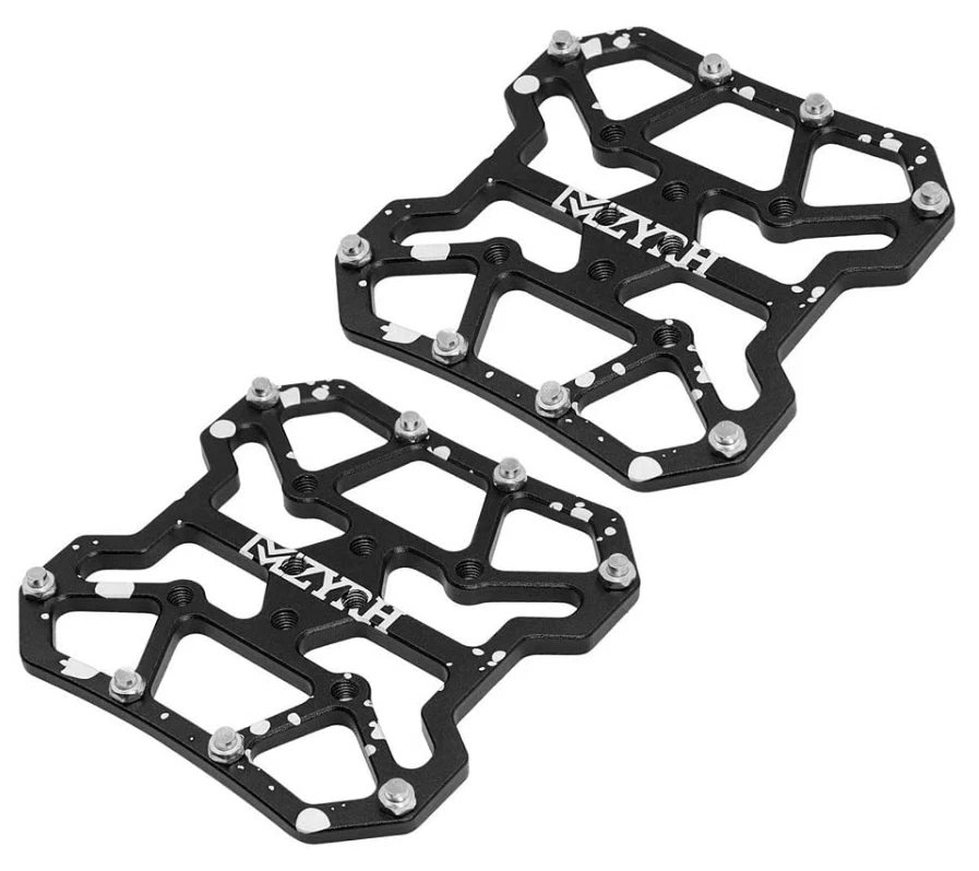 Thinvik Adattatori Per Pedali Bici - Converti Pedali A Sgancio In Piatti - Compatibili Shimano SPD/SPD-SL, Look Keo/Delta, Peloton - Lega Alluminio CNC