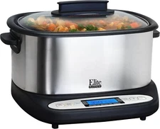 Elite Platinum MST-6805 Maxi-Matic 6 Quart 7-in-1 Infinity Non-Stick Multi-Cook