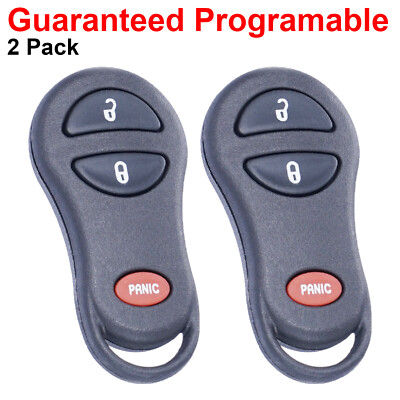 2 For 2000 2001 2002 2003 Chrysler Voyager Dodge Grand Caravan Key Fob Remote