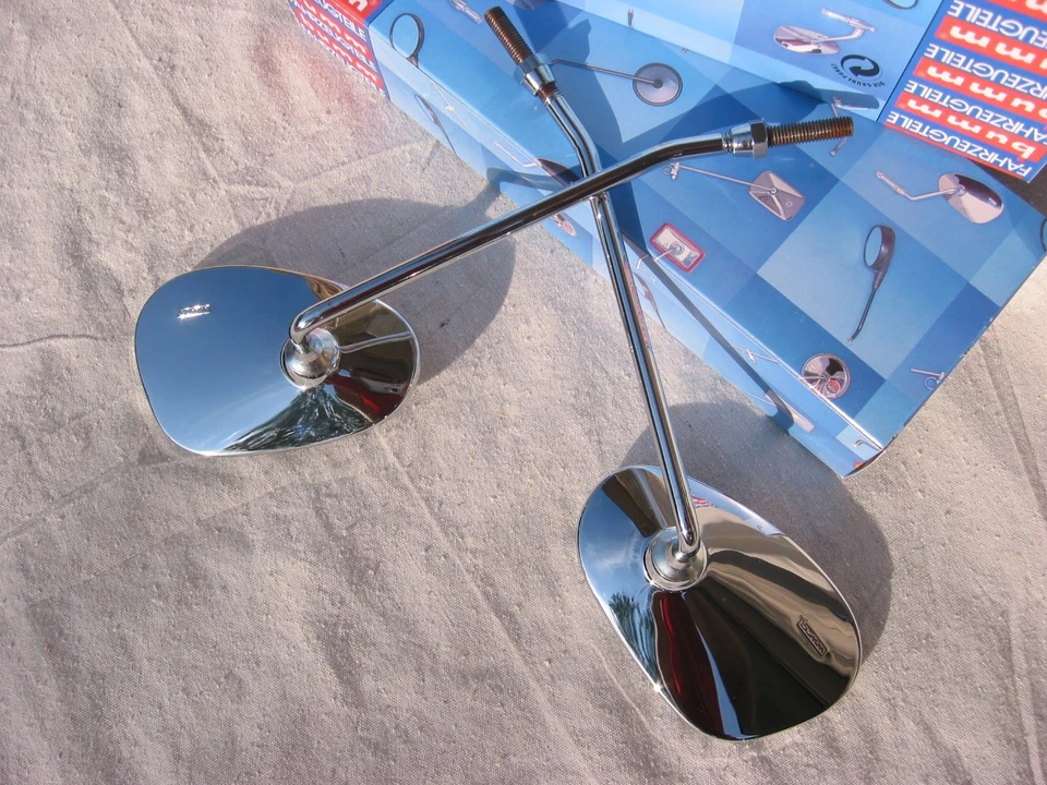 Espejos retrovisores de faros Bumm para BMW /2 R50/2 R60/2 R69S R50 R60 R69 R27 R75/5 R60/5 Foto 2 de 3