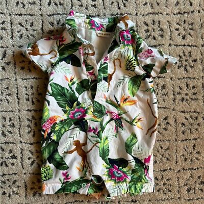 Janie And Jack Romper NWT Janie Jack Scalloped Jumpsuit (2T