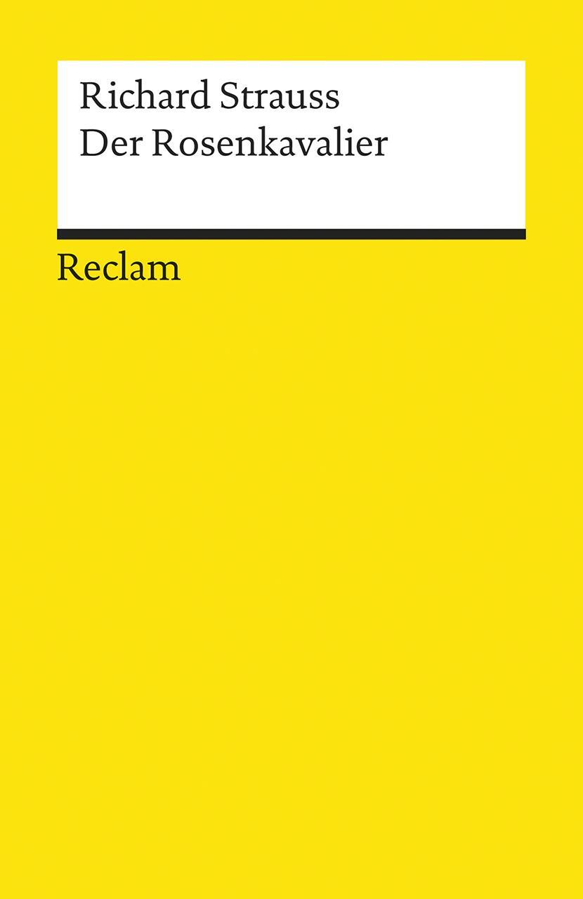 Thumbnail - Der Rosenkavalier | Buch | 9783150183533