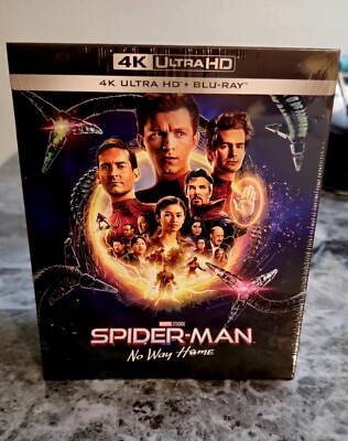 Spider-Man: No Way Home Steelbook [4K UHD+2D] One Click Boxset Manta Lab