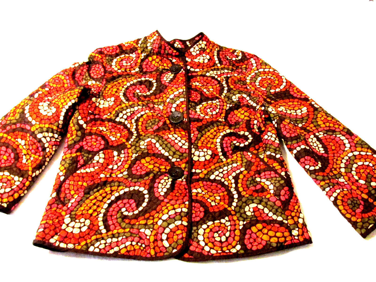 RUBY RD. Lightweight  Quilted Button Front Jacket… - image 3