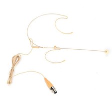 Doppel Ohrbügel Headset Mikrofon Kopfbügelmikrofon für Shure Wireless ERSATZ