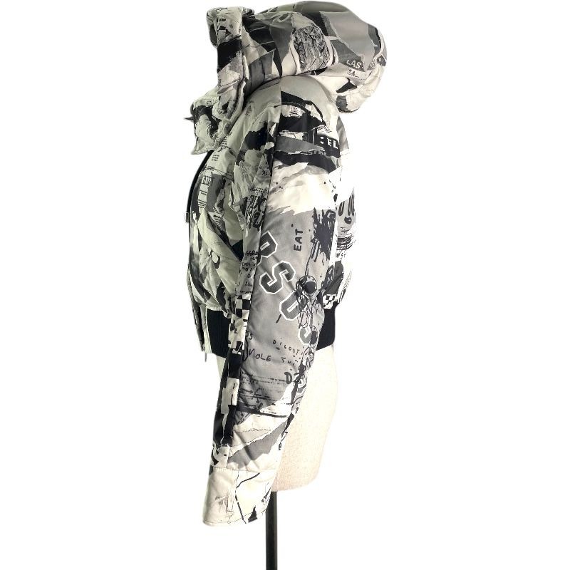 Versace VERSACE all-over pattern down jacket BD50… - image 4