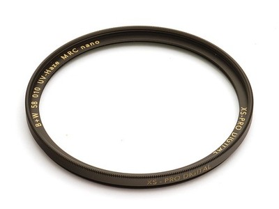 B&W 58 010 UV Haze Filter MRC nano XS-Pro Digital für   58 mm Filtergewinde