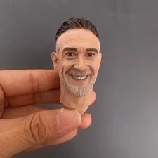 1/6 Smiling Male Solider Head Sculpt Carved Model For 12" Male Action Figures
