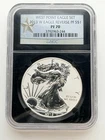 2013-W ASE American Silver Eagle $1 NGC PF70 PR70 Reverse Proof West Point Coin