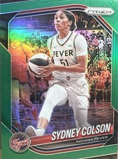2025 Prizm WNBA Sydney Colson Indiana Fever Green #1