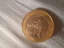 2015 First World War Centenary Royal Navy £2 with Flag minting error