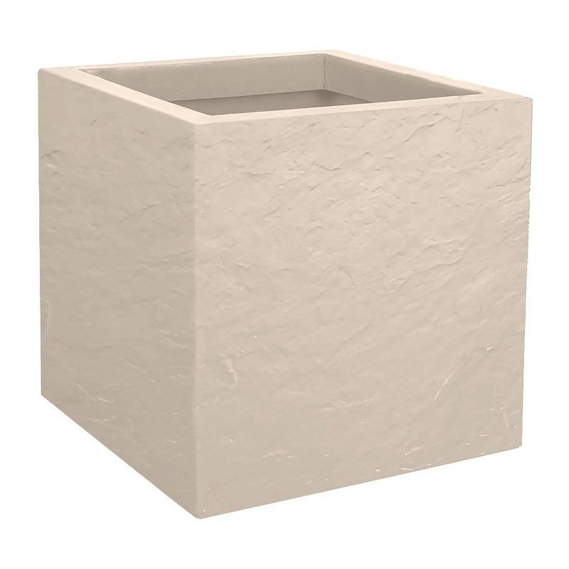Pot de fleurs Volcania Up EDA avec zone de rétention d'eau intégrée et plastique durable 21 L