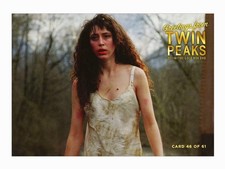 Twin Peaks Gold Box Postcard Post Card David Lynch TV Augustine Ronette Pulaski