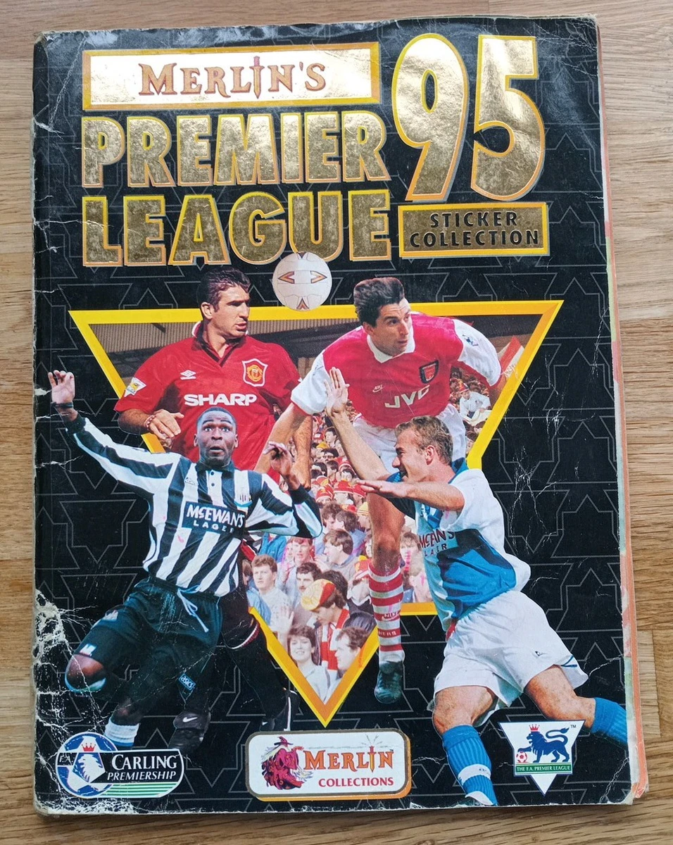 Lot De 9 Stickers Panini Foot 95 – France Football – Saison 1994 (Non Collés)