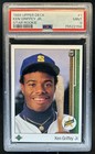 1989 Upper Deck Ken Griffey Jr. Rookie RC #1 Mariners PSA 9