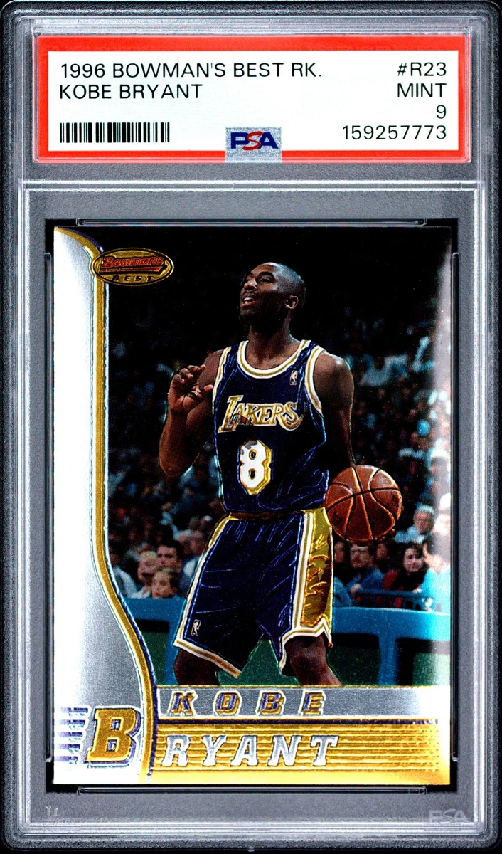Bowman Kobe Bryant 9 Graded Basketball Sports Trading Cards