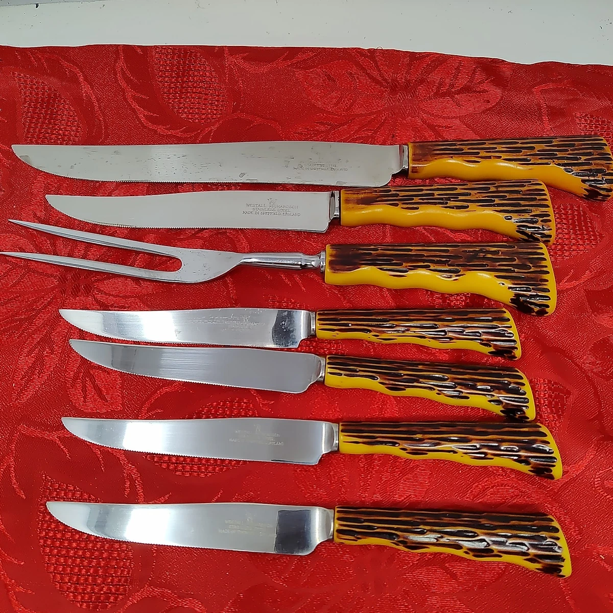 Sheffield England Steak Knife Indiana Collectible Cutlery for sale  display picture 1