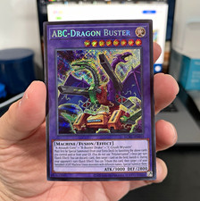 Konami Yu-Gi-Oh! TCG ABC-Dragon Buster LCKC-EN059 1st Secret Foil EN