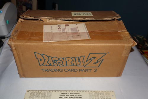 RARE Empty 1991 Dragonball Z Factory Case Display Box no packs Dragon Ball 90s