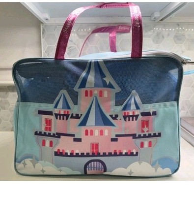  Disney Buckle-Down Sleeping Beauty Castle Pet Dog/Cat Carrier Travel Bag New