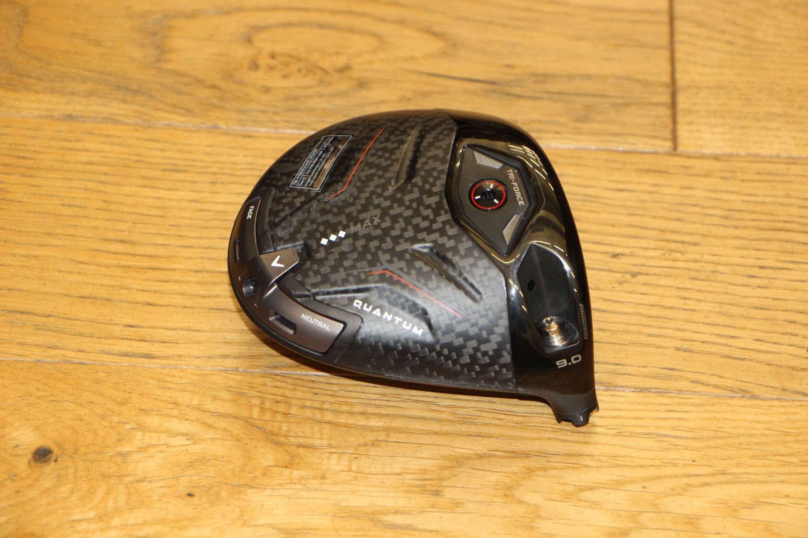 New Callaway Golf Quantum Triple Diamond Max 9 Degree Driver Head