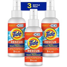 Travel Stain Remover Spray with Oxi for Clothes Carpet Upholstery Pet Bedding