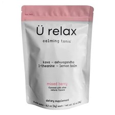 U Relax Calming Tonic- 15 Packets MIXED BERRY Flavor Relax Calming Drink