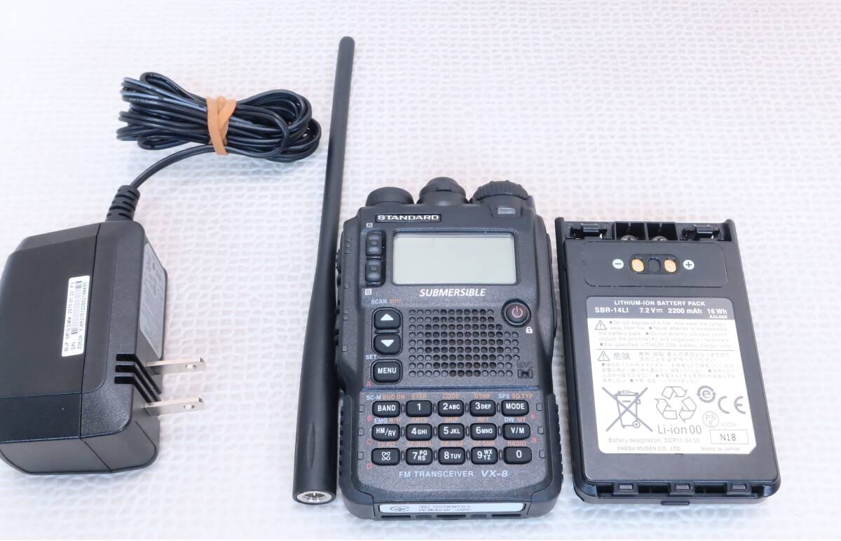 STANDARD VX-8D FMトランシーバー 【公式通販】 STANDARD VX-8D FMトランシーバー 【公式通販】