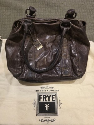 Frye Melissa Satchel w/ Cover Bag